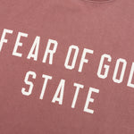 Heavy Crewneck Tee - Crimson