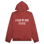 Heavy Fleece Fullzip Hoodie - Crimson