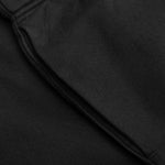 Heavy Fleece Soccer Short - Black