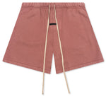 Heavy Fleece Soccer Short - Crimson
