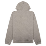 Heavy Fleece Vintage Shrunken Hoodie - Heather Gray