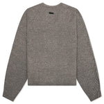 Heavy Waffle Cardigan - Heather Gray