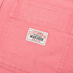 Heavy Washed Canvas Shirt - Berry