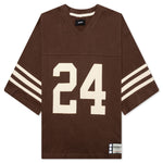 Heavy cotton 24 Football Jersey - Brown