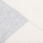 Colorblock Crewneck - Light Heather Grey