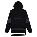 Panel Hoodie - Black/Navy