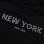 New York Postcard Crewneck - Black