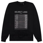 New York Postcard Crewneck - Black