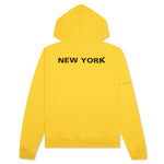 New York Postcard Hoodie - Taxi Yellow
