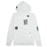 New York Postcard Hoodie - Icy Blue