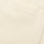 Trapunto Jogger - Custard
