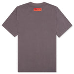 Heron Censored S/S Tee - Grey/Yellow