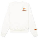 Heron Gum Crewneck - Cream/Light Blue