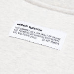 Heron Rainbow Crewneck - Grey Melange
