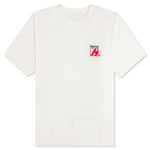 Multi Censored S/S Tee - White/Multi