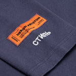 Oversize CTNMB Warp L/S Tee - Anthracite