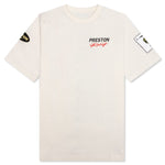 Preston Racing S/S Tee - White/Black