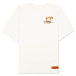 Reg Heron Gum S/S Tee - Cream/Light Blue