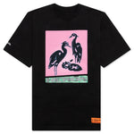 S/S Tee ES OS Heron Nightshift - Black/Pink