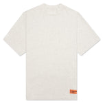 S/S Turtleneck Pocket CTNMB - Grey Melange/White