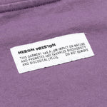 S/S Turtleneck Pocket CTNMB - Purple/White