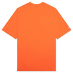 S/S Turtleneck CTNMB - Orange/White