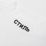 S/S Turtleneck Periodic - White/Red