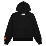 Split Herons Hoodie - Black/Orange