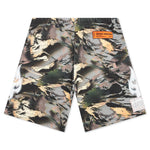 Sweatshorts Camo Flaming - Camouflage Green