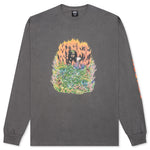 Aria L/S Tee - Charcoal