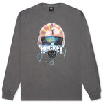 Eject L/S Tee - Charcoal