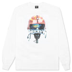 Eject L/S Tee - White