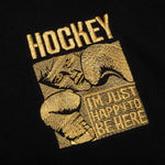 Happy To Be Here Hoodie - Black