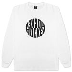 Sewer L/S Tee - White