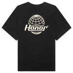 Honor Globe Logo Tee - Black