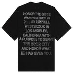 Honor The Gift 2016 S/S Tee - Black