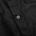 Honor The Gift HTG Wax Denim Trucker Jacket - Black