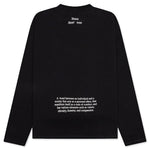 Honor The Gift Honor Code Crewneck - Black