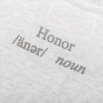 Honor The Gift Honor Code Crewneck - Light Heather