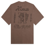 Honor The Gift Mascot Pocket S/S Tee - Brown