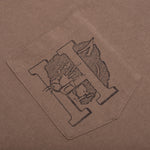 Honor The Gift Mascot Pocket S/S Tee - Brown