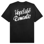 Hopeless Romantic Oversized Tee - Black