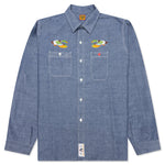 Chambray L/S Shirt - Blue