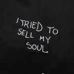 I Tried Button Up Shirt - Black