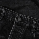 Ian Slim Denim Short - Vintage Black