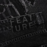 Ian Slim Denim Short - Vintage Black