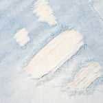 Ian Slim Denim Short - Vintage Light Blue