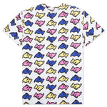 All Dogs S/S Knit - White