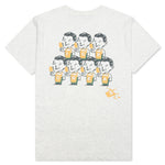 Bobble S/S Tee - Light Heather Grey