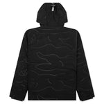 Deboss Jacket - Black